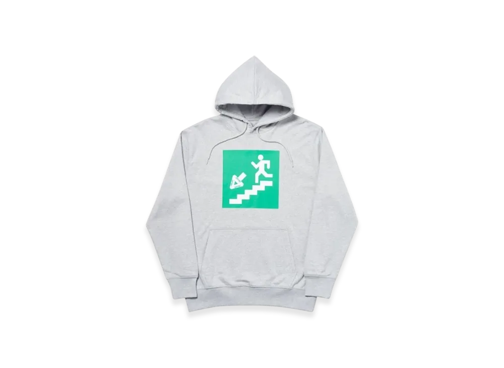 PALACE Vexit Hood "Grey Marl"