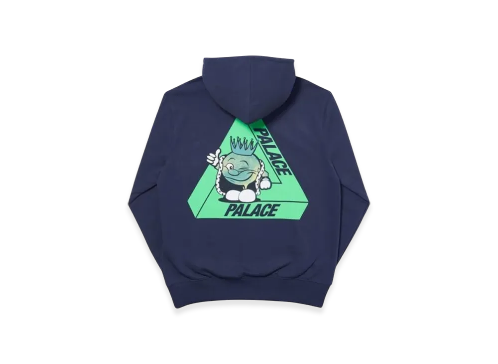PALACE Tri-Smiler Hood "Navy"