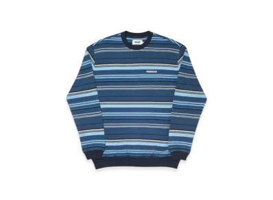 PALACE Trim Rib Crew "Blue"
