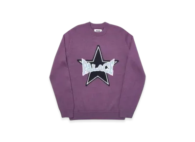 PALACE Star Knit "Purple"