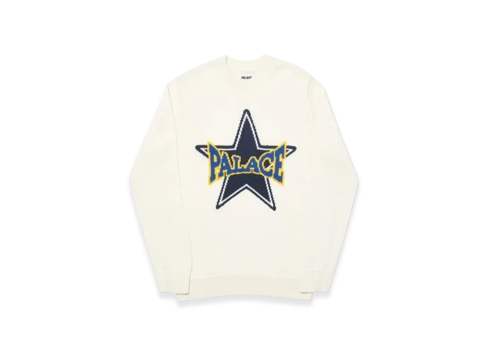 PALACE Star Knit "Cream"