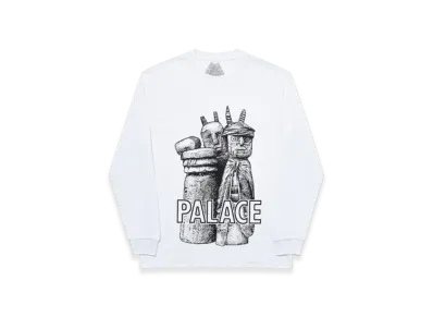 PALACE Winz Longsleeve "White"