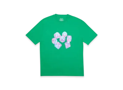 PALACE Roll Das Dice Pay Das Price T-Shirt "Green"