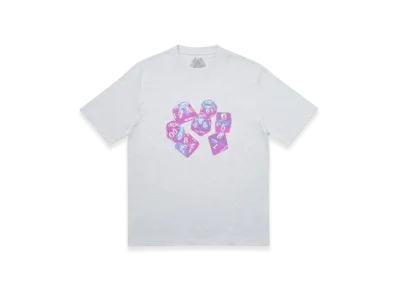 PALACE Roll Das Dice Pay Das Price T-Shirt "Grey Marl"