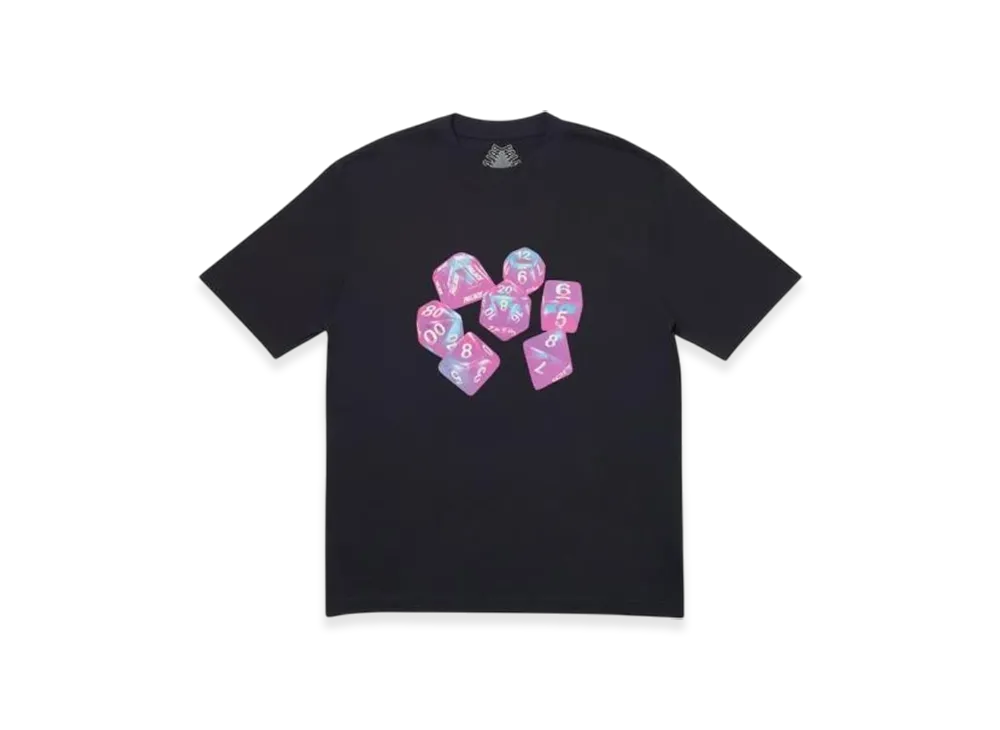 PALACE Roll Das Dice Pay Das Price T-Shirt "Black"