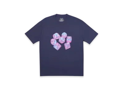 PALACE Roll Das Dice Pay Das Price T-Shirt "Navy"