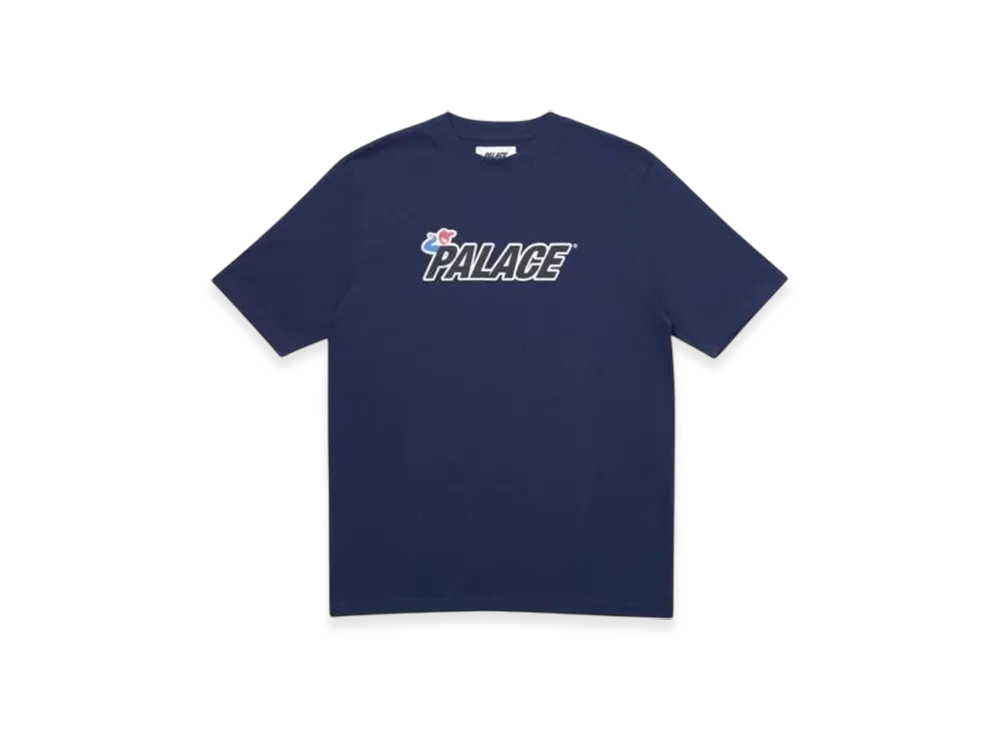 PALACE Bunning Man T-Shirt "Navy"