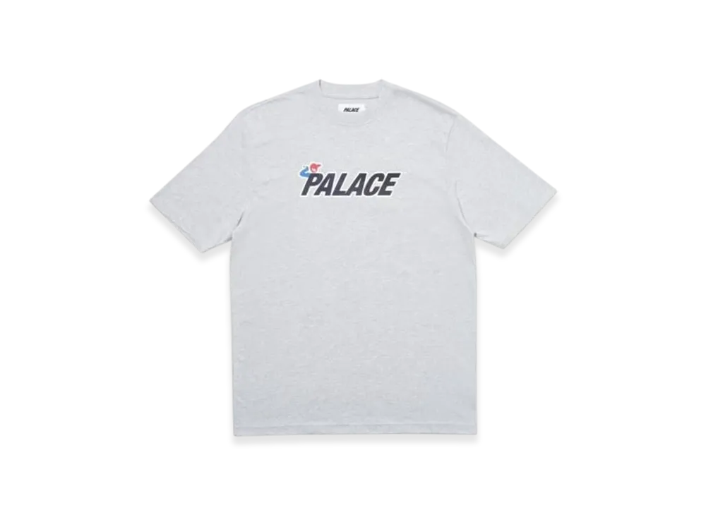 PALACE Bunning Man T-Shirt "Grey Marl"