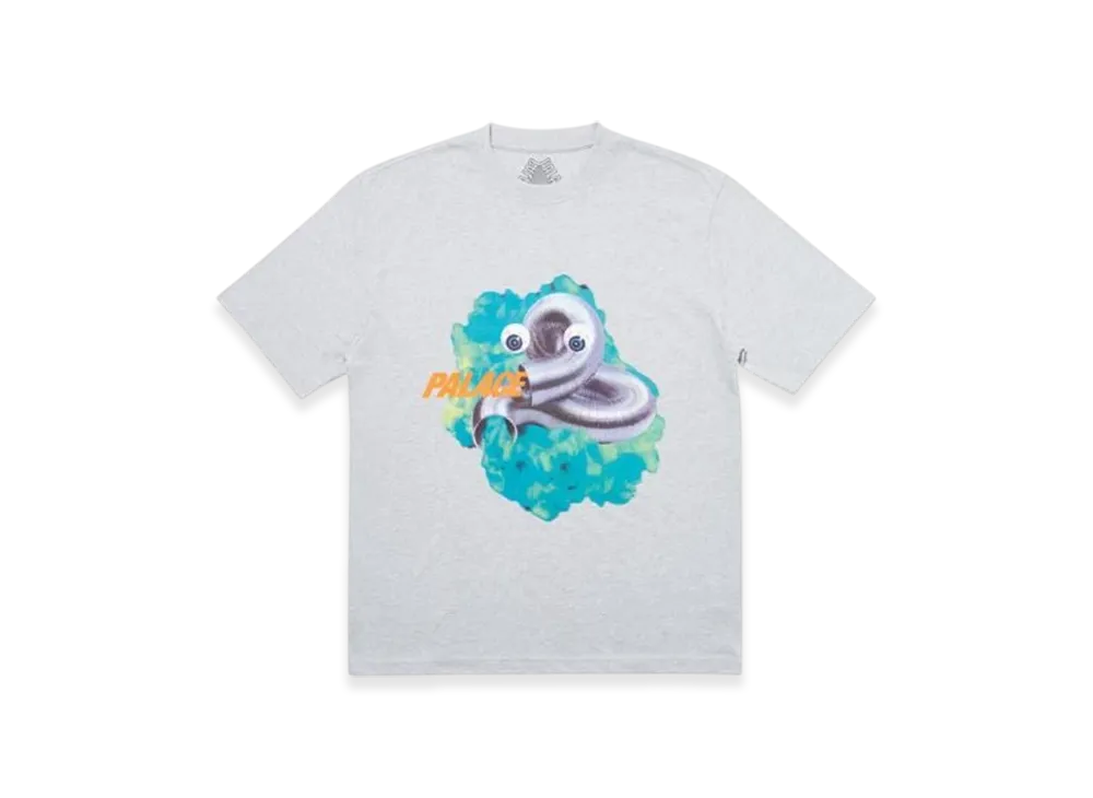 PALACE Gassed T-Shirt "Grey Marl"
