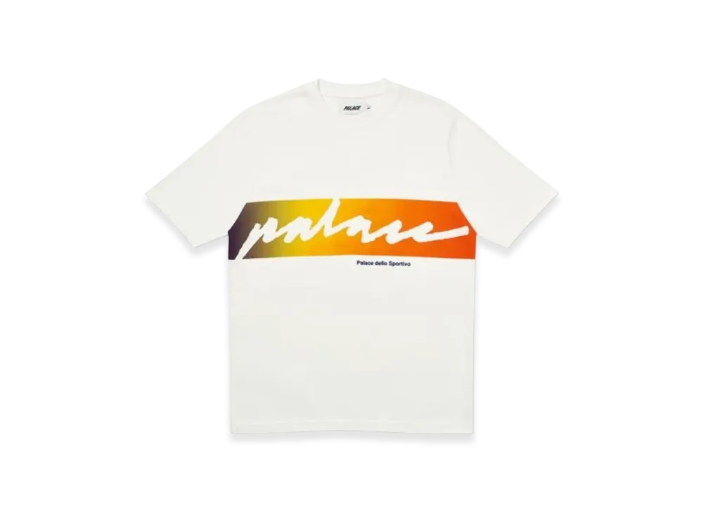 PALACE Catch Das Fade T-Shirt "White"