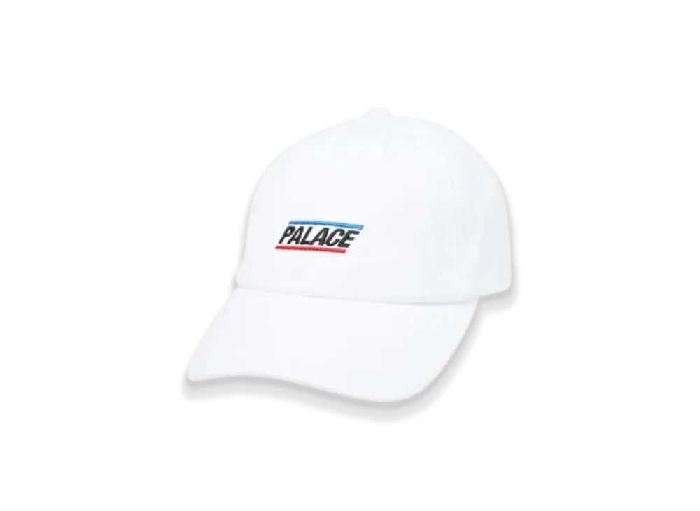 PALACE Pique 6-Panel "White"