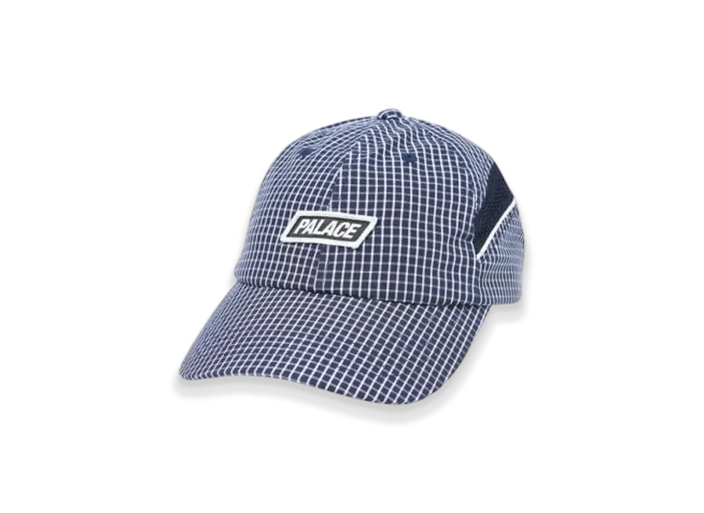 PALACE Check Up 6-Panel "Navy"
