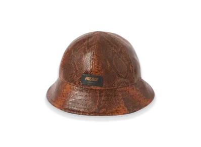 PALACE Leather Bucket "Brown"