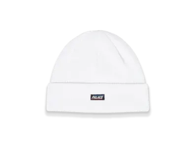 PALACE Chunk Rib Beanie "White"