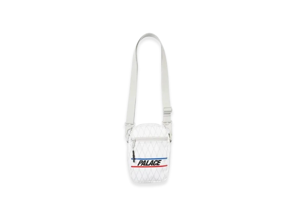 PALACE Dimension Shot Bag "White"