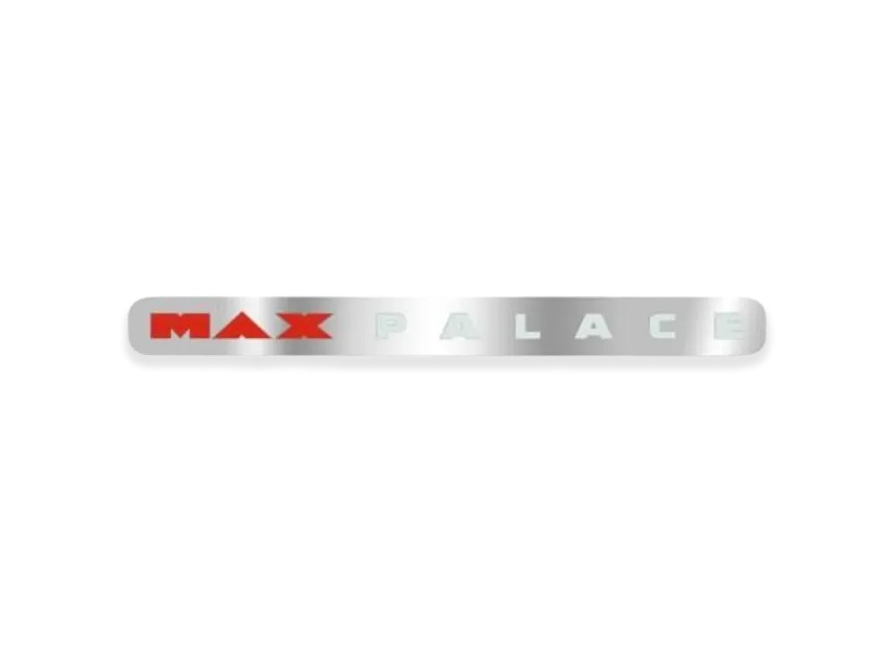 PALACE Max Palace Sticker "Silver"