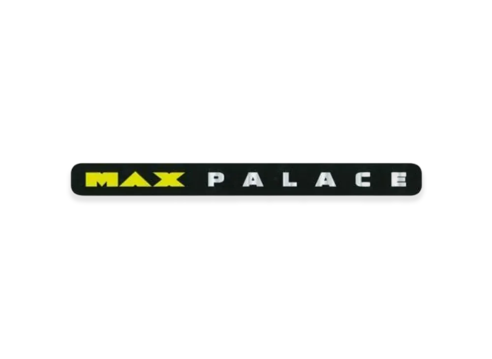 PALACE Max Palace Sticker "Black"