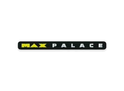 PALACE Max Palace Sticker "Black"