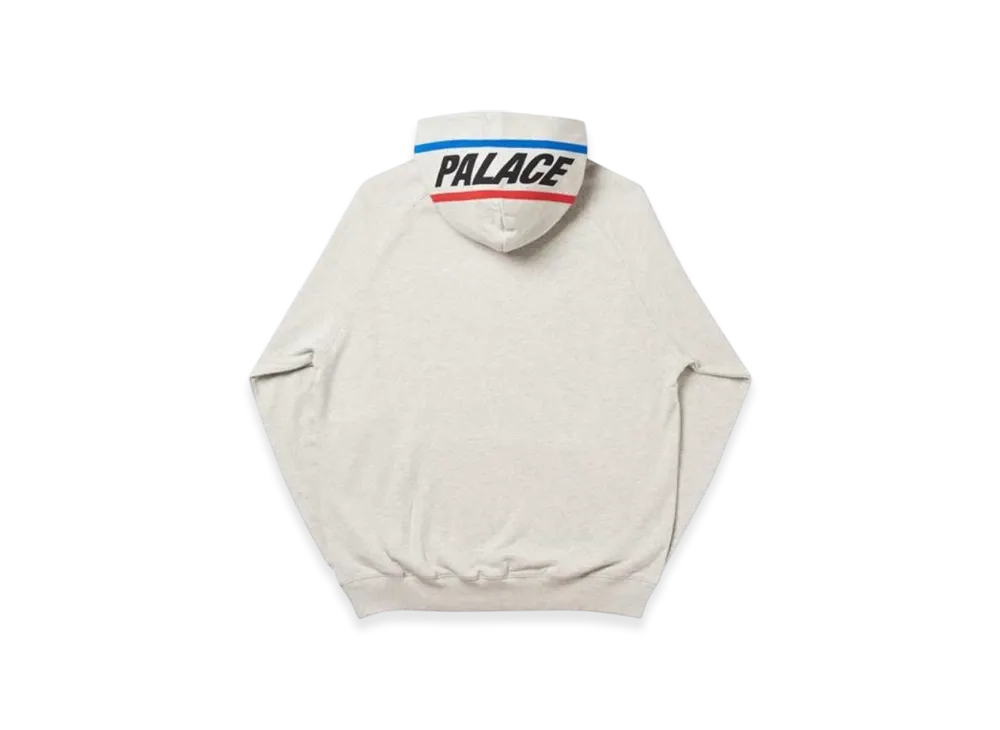PALACE Classic Fix 1/4 Zip "Grey Marl"