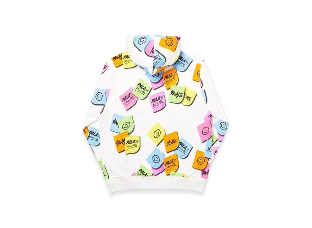 PALACE Palast Minute AOP Hood "White"