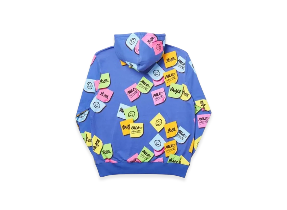 PALACE Palast Minute AOP Hood "Blue"