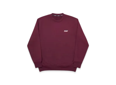 PALACE Basically a Crew "Burgundy"