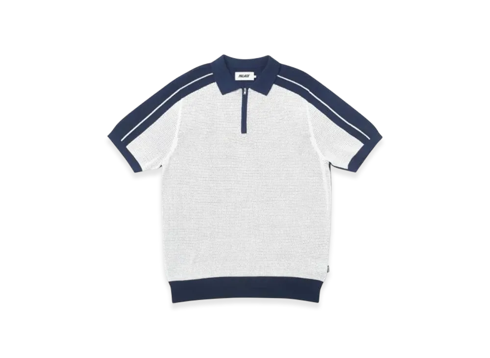 PALACE Tex Polo "Navy White"