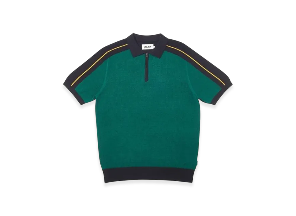 PALACE Tex Polo "Black Green"