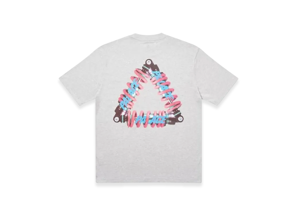 PALACE Tri-Pumping T-Shirt "Grey Marl"