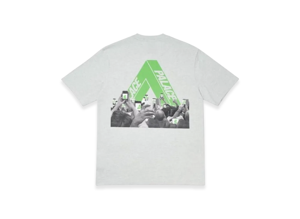 PALACE Tri-Phone T-Shirt "Grey Marl"