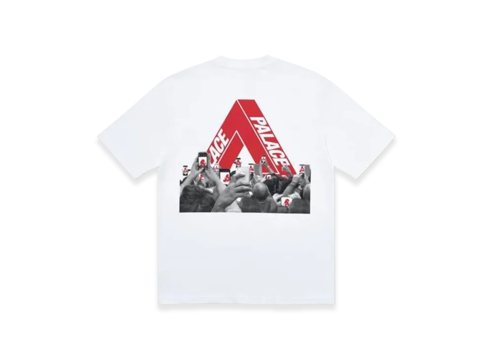 PALACE Tri-Phone T-Shirt "White"