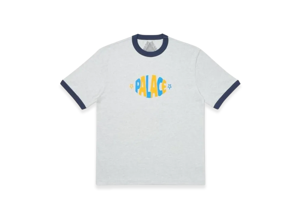PALACE Lozenge T-Shirt "Grey Marl"