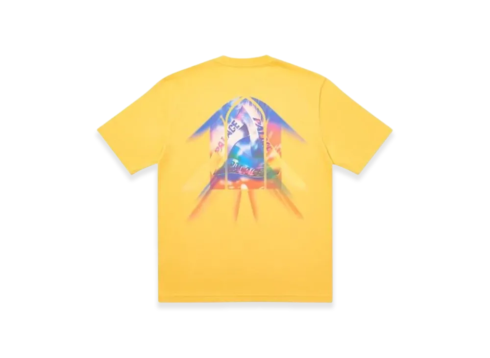 PALACE I Don'T Skate On a Sunday T-Shirt "Yellow"