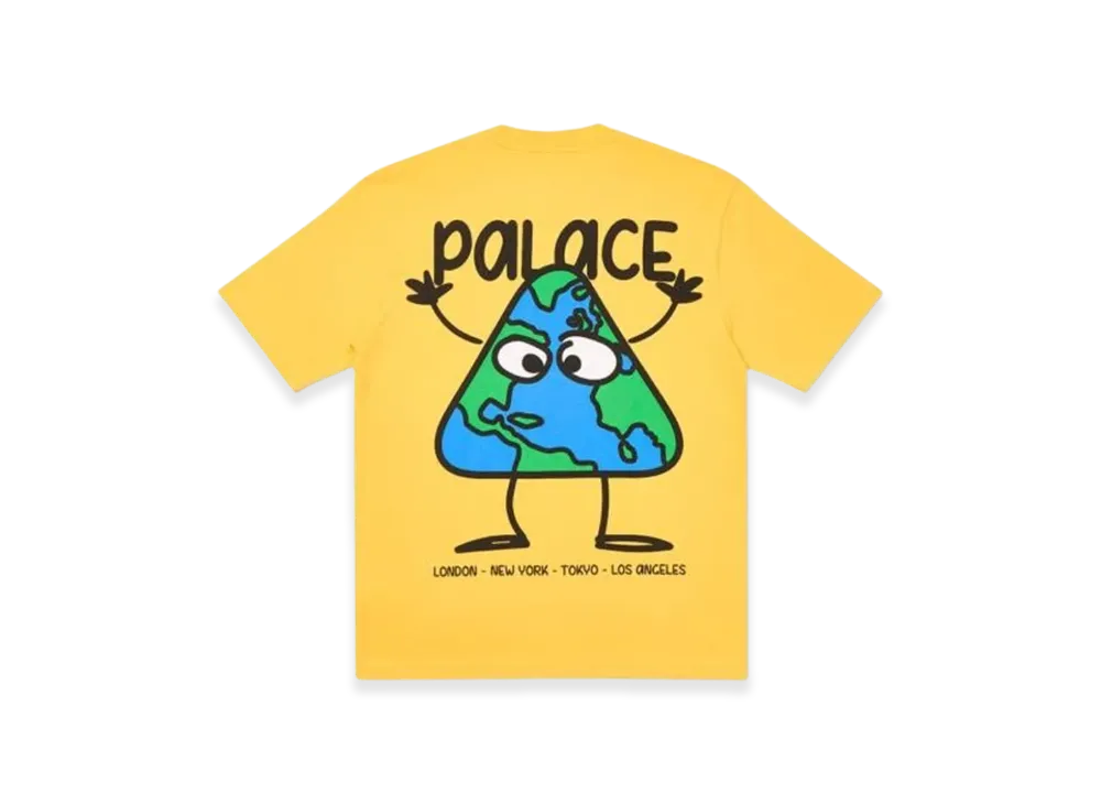 PALACE Globlerone T-Shirt "Yellow"