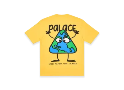 PALACE Globlerone T-Shirt "Yellow"