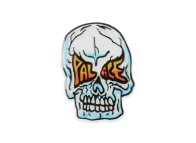 PALACE Hesh Pin Badge "White"