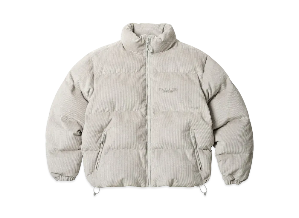 PALACE Corduroy Puffa Jacket "Stone"