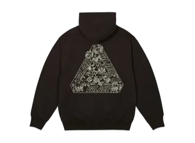 PALACE Zodiac Tri-Ferg Hood "Black"