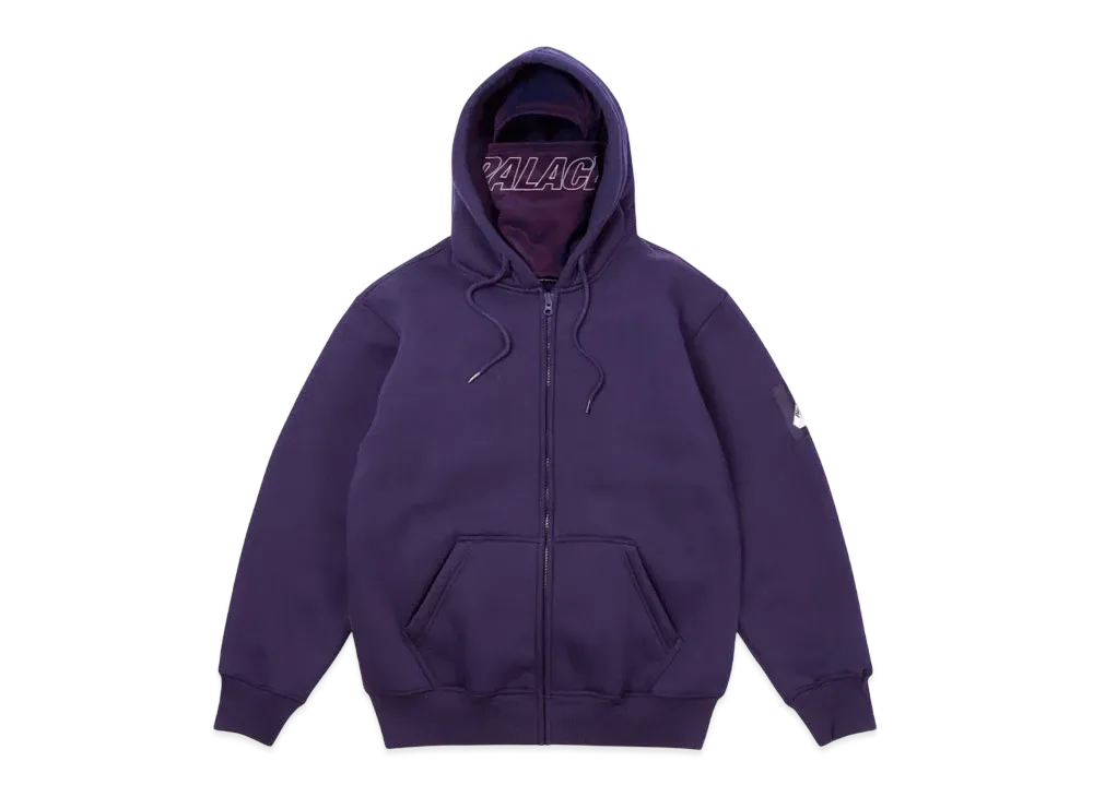 PALACE Facemask Thermal Hood "Dark Purple"