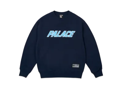 PALACE Applique Team Crew "Navy"