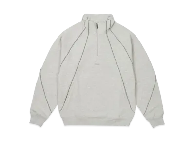 PALACE Reflecto 1/4 Zip "Grey Marl"