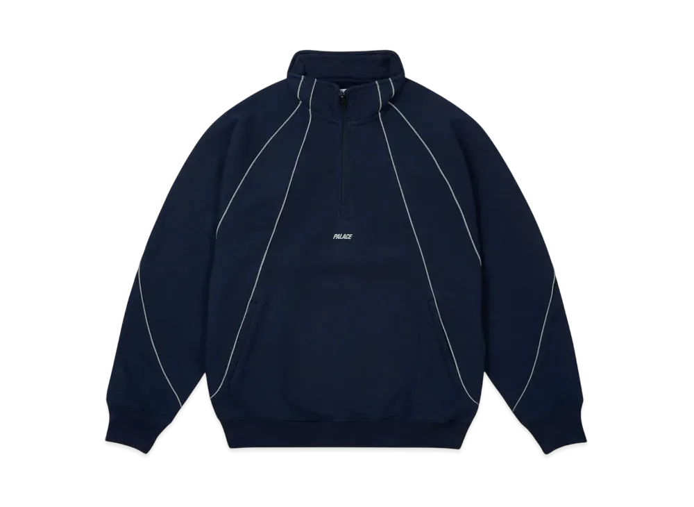 PALACE Reflecto 1/4 Zip "Navy"