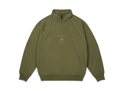 PALACE Reflecto 1/4 Zip "The Deep Green"