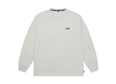 PALACE Basically a Longsleeve "Grey Marl"
