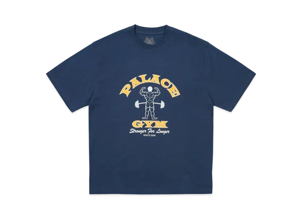 PALACE Stronger For Longer T-Shirt "Navy"