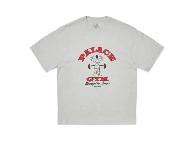 PALACE Stronger For Longer T-Shirt "Grey Marl"
