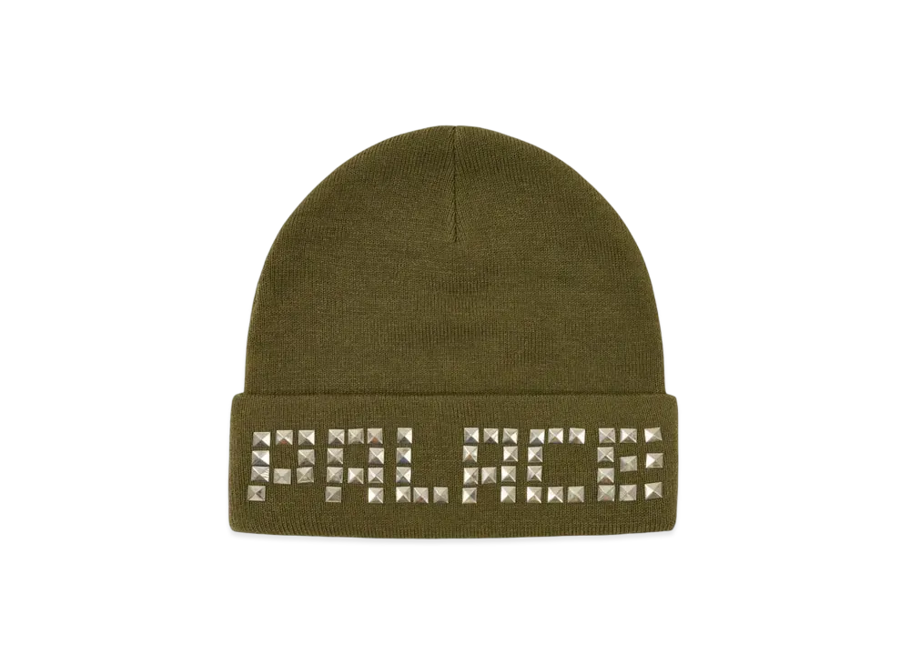 PALACE Emotional Studded Beanie "The Deep Green"