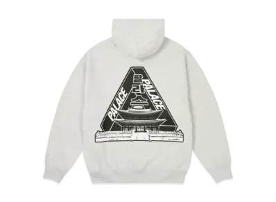 PALACE Seoul 2 Seoul Tri-Ferg Hood "Grey Marl"