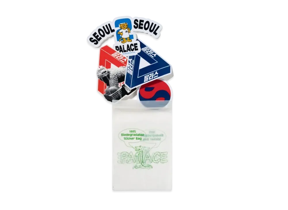PALACE Seoul 2 Seoul Sticker Pack "Multi"