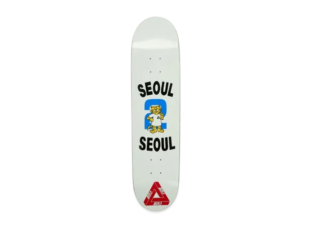PALACE Seoul 2 Seoul Board 8.25 "White"